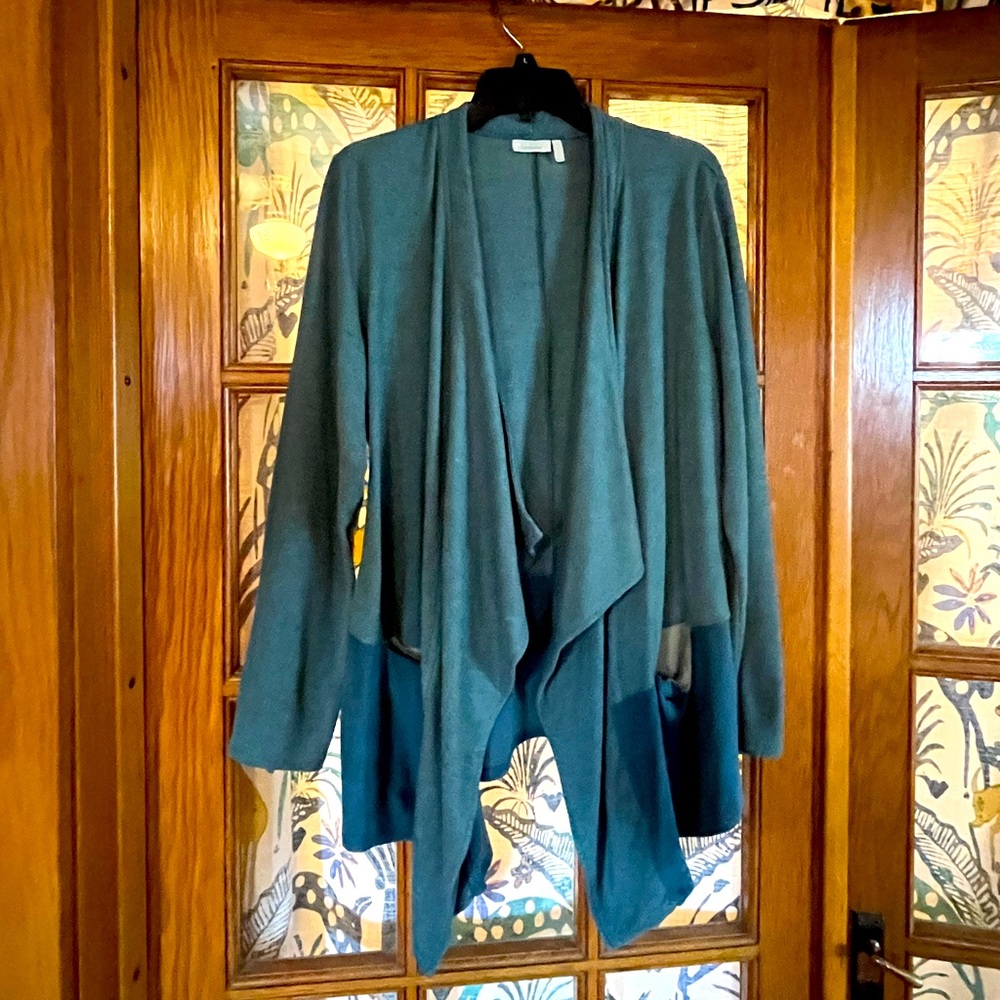 LOGO Lounge Teal w/pockets Large